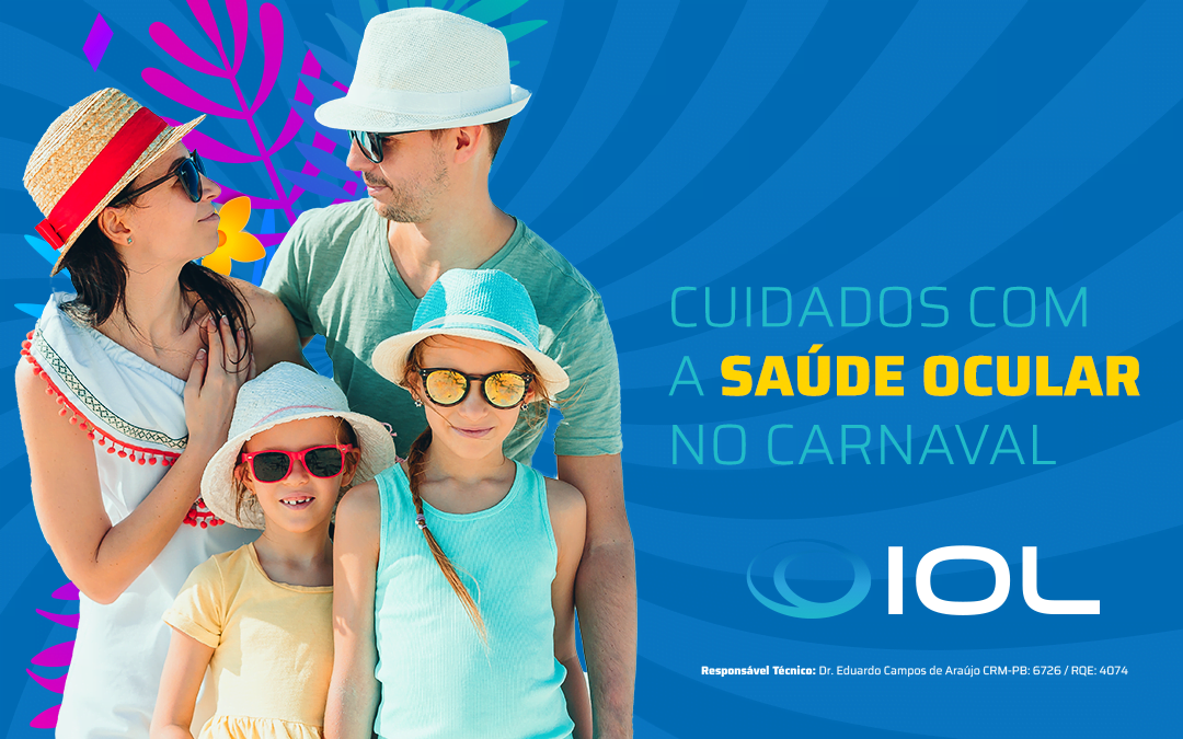 Saiba como cuidar dos olhos durante o Carnaval